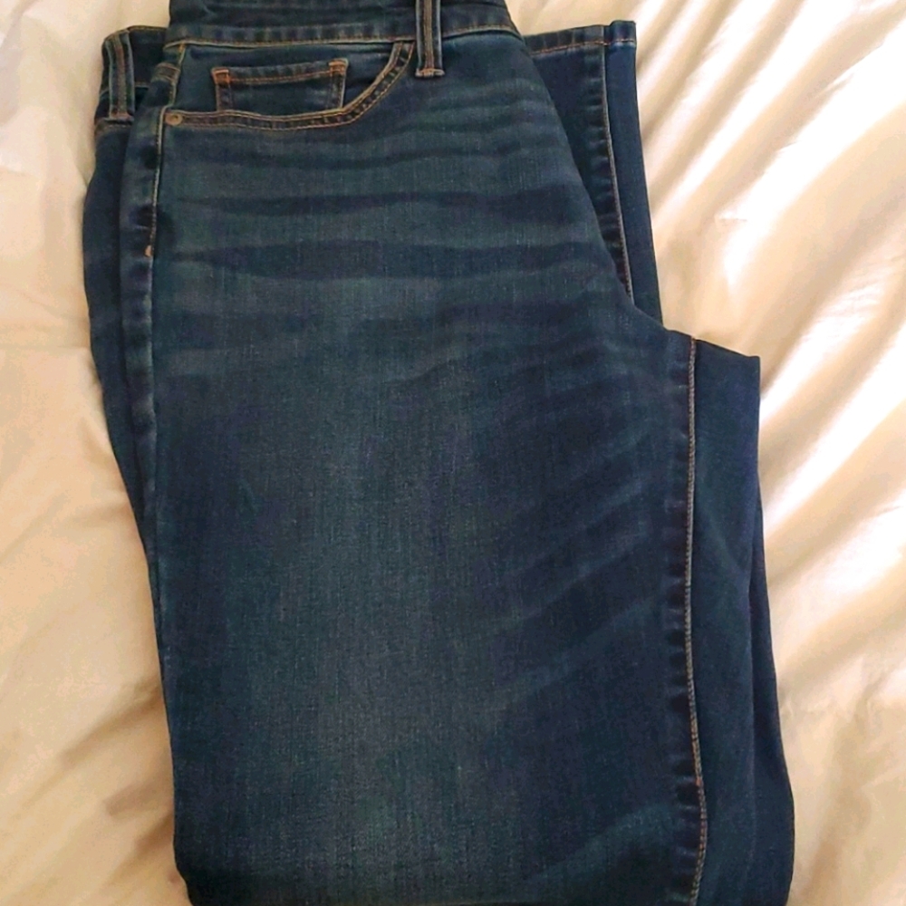 Size 10 mid rise straight leg jeans